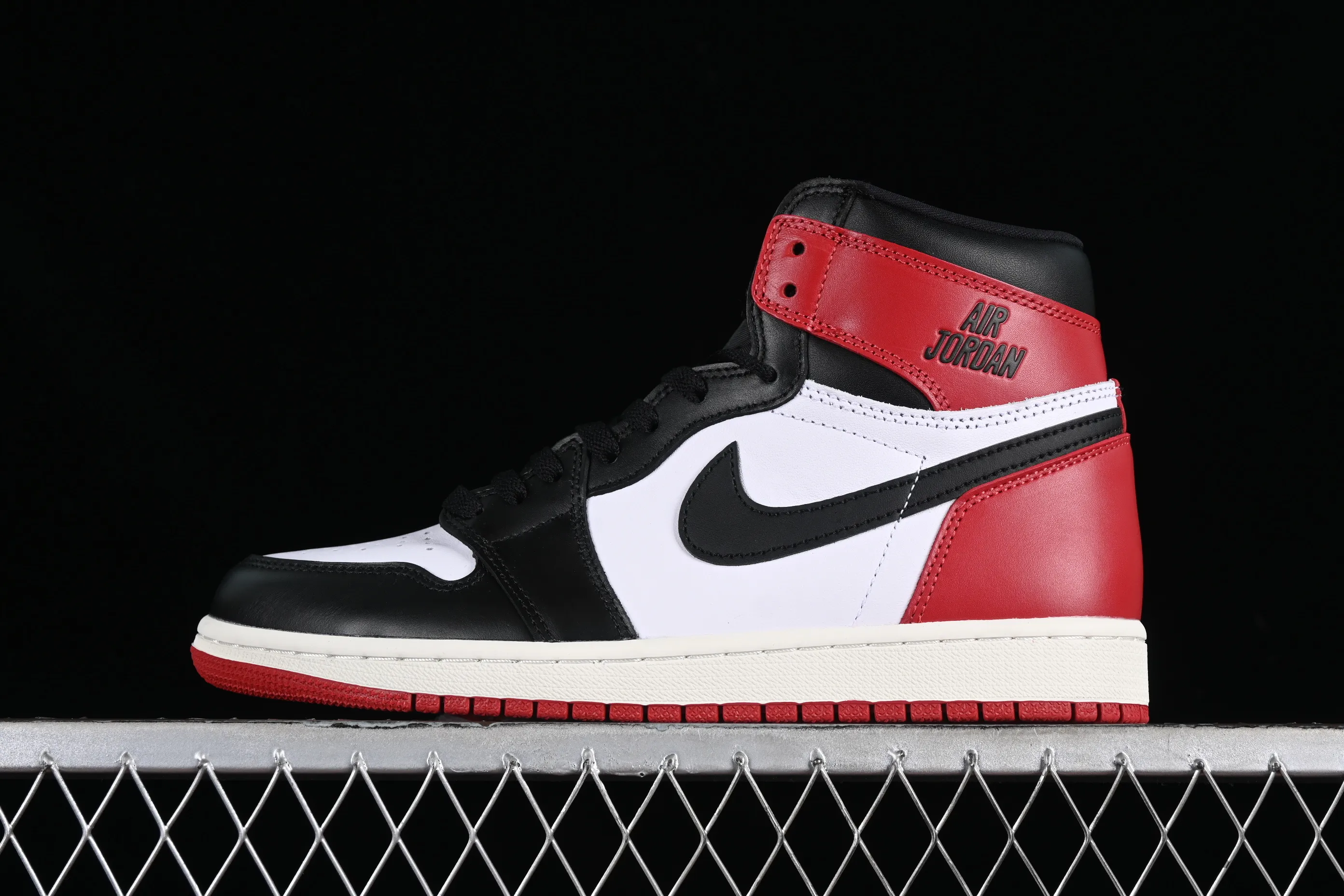 All categories Air Jordan Jordan series basketball shoes Air Jordan 1 High Air Jordan 1 High OG "Black Toe Reimagined" AJ1 Joe 1 new black toe DZ5485-106